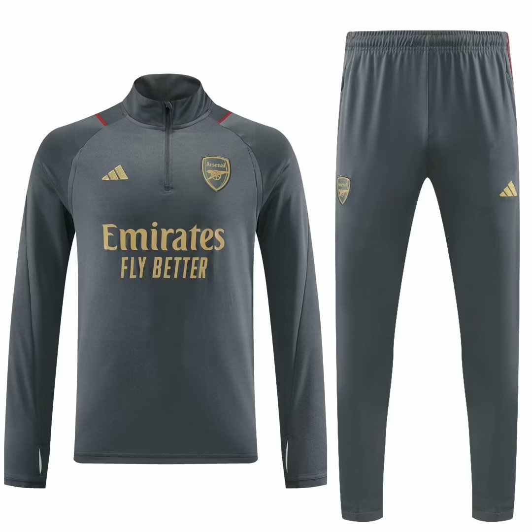 Arsenal grey tracksuit on sale