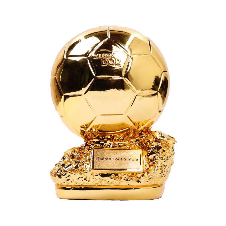 Acheter Ballon d'or de Football européen, Souvenir de la coupe de Football,  Champion du concours des joueurs, modèle en or, cadeau Souvenir pour Fans