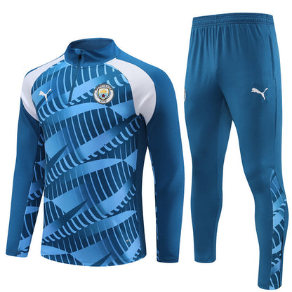 Man. City 23/24 Blue Training Suit