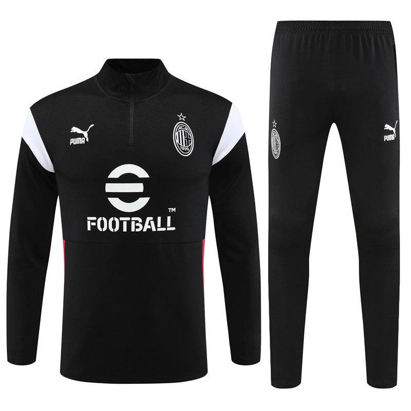 AC Milan 23/24 Black Training Suit
