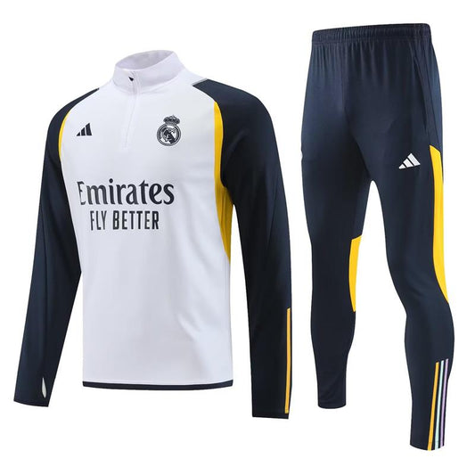 23/24 Real Madrid White Training Suit