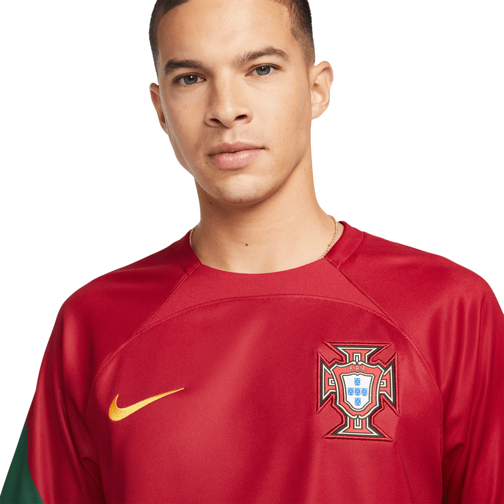 Nike Portugal 2022-23 Mens Home Stadium Jersey