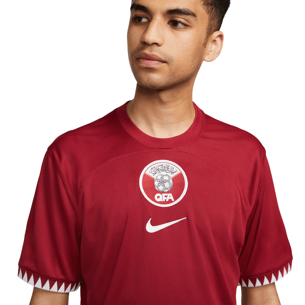 Nike Qatar 2022-23 Mens Home Stadium Jersey