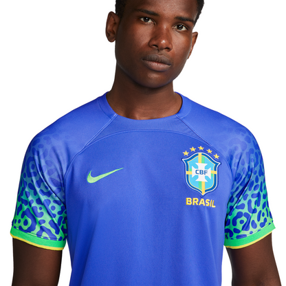 Nike Brazil 2022-23 Mens Away Stadium Jersey