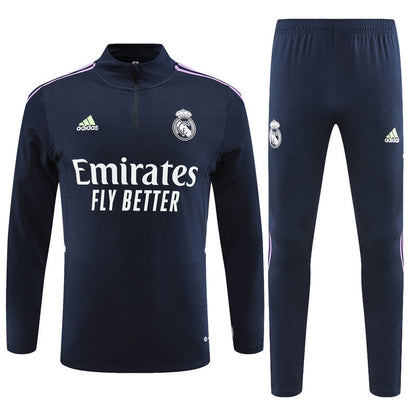 22/23 Real Madrid Dark Blue Training Suit