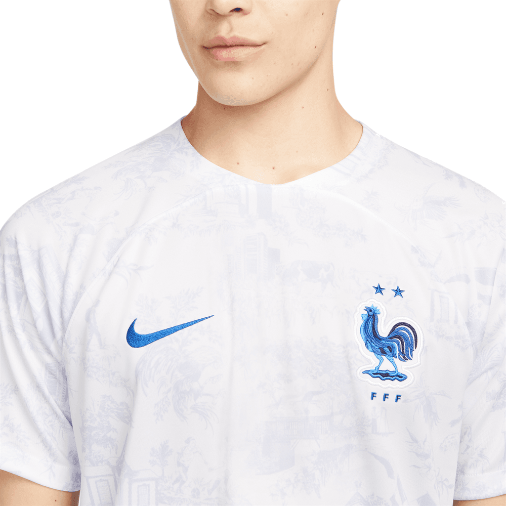 Nike France 2022-23 Mens Away Stadium Jersey