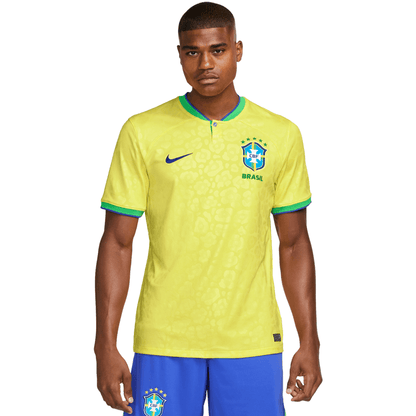 Nike Brazil 2022-23 Mens Home Stadium Jersey